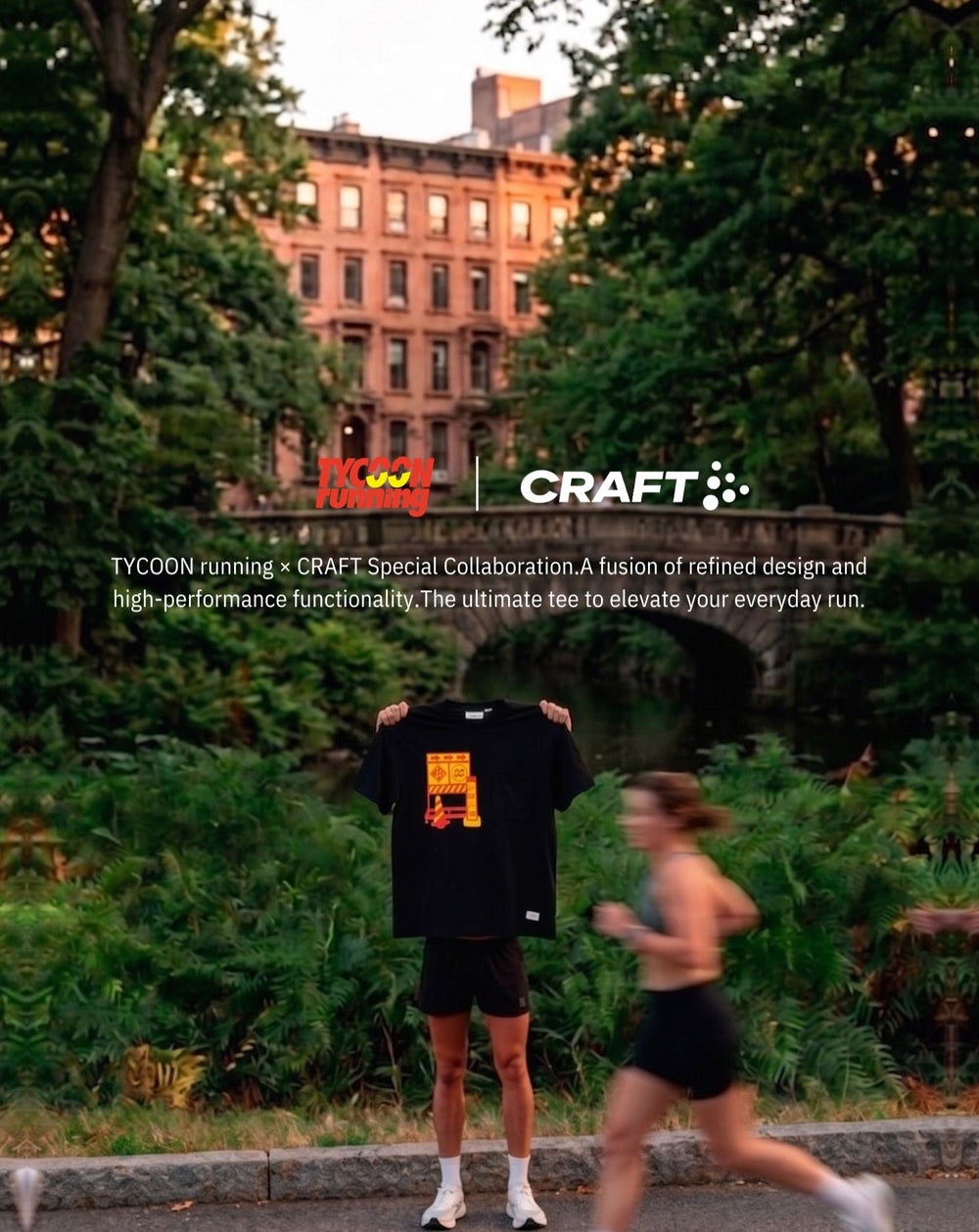 TYCOON running × CRAFT コラボレーション第1弾