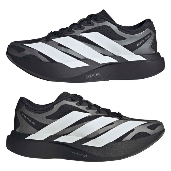adidas ADIZERO EVO SL EXO W(KI4783) - Core Black / Cloud White / Iron Metallic