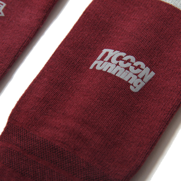 BEASTIE BOYS-TYCOON Socks(TRG-SCS001B) - MAROON