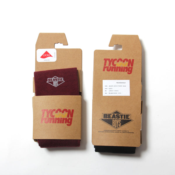 BEASTIE BOYS-TYCOON Socks(TRG-SCS001B) - MAROON