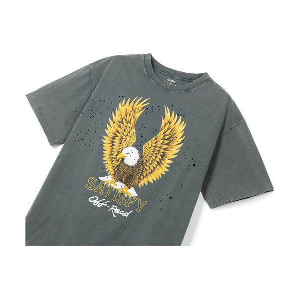 SATISFY MothTech T-Shirt(11006-01A19) - Faded Black