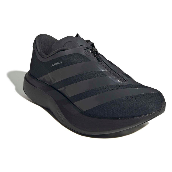 adidas adizero Evo SL ZIP-UP M(KH9620) - Core Black / Grey Six / Silver Metallic