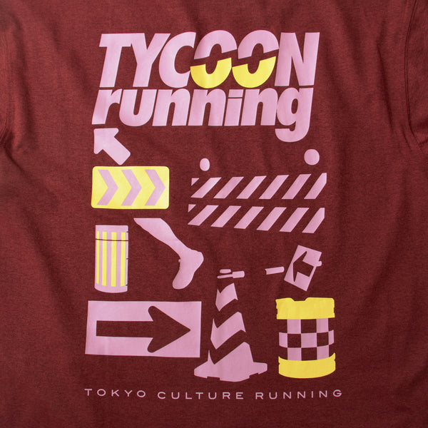 TYCOON_REPH T-SHIRT - Burgundy