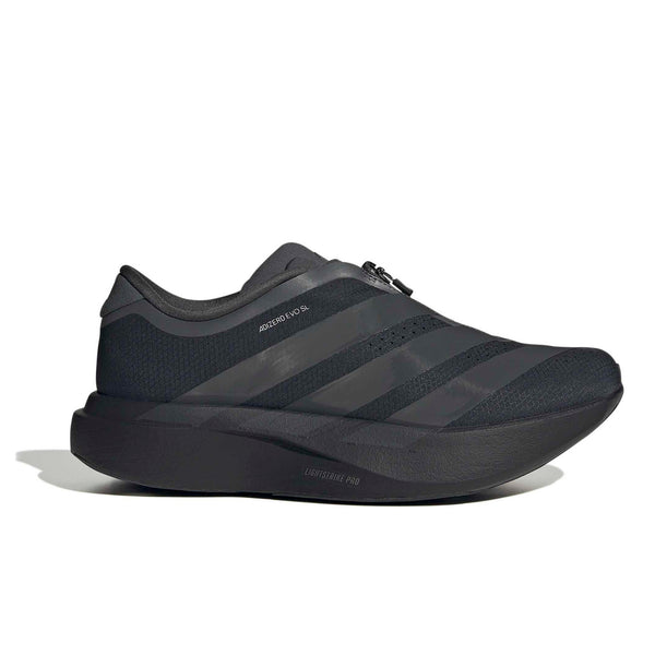 adidas adizero Evo SL ZIP-UP W(KI4797) - Core Black / Grey Six / Silver Metallic
