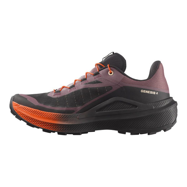 SALOMON GENESIS 2 W(L49309200) - Huckleberry/Black/Red Orange
