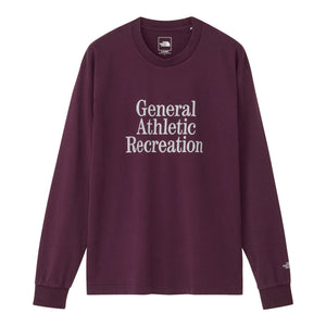 THE NORTH FACE GAR Typographic L/S Tee(NT32665) - PU