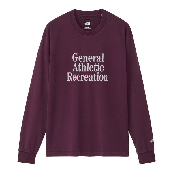THE NORTH FACE GAR Typographic L/S Tee(NT32665) - PU