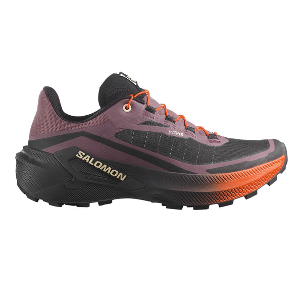 SALOMON GENESIS 2 W(L49309200) - Huckleberry/Black/Red Orange