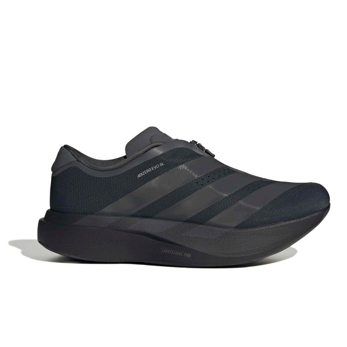 adidas adizero Evo SL ZIP-UP M(KH9620) - Core Black / Grey Six / Silver Metallic