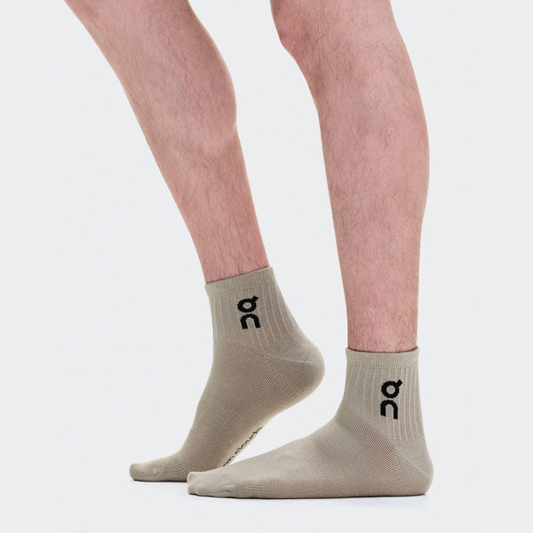 On Logo Sock Mid 3P(2UF10524953) - Hare | Brume