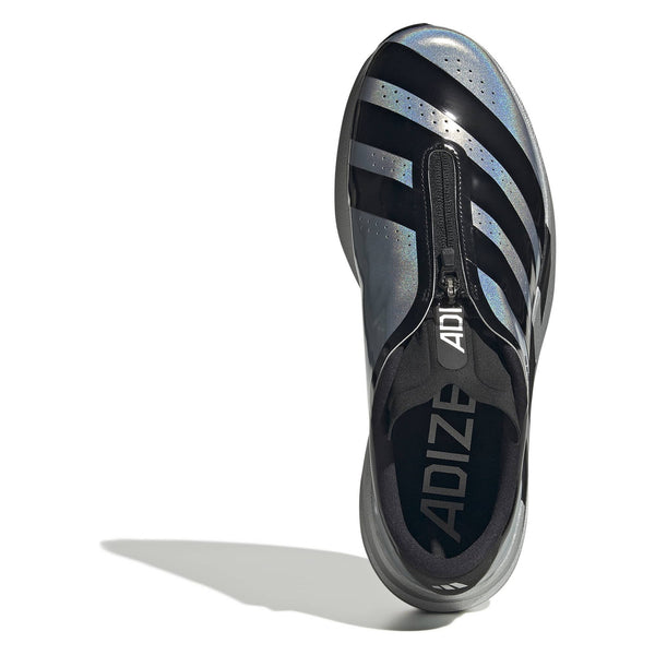 adidas adizero Evo SL ZIP-UP M(KH7787) - Silver Metallic / Core Black / Halo Silver