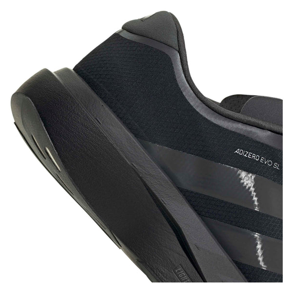 adidas adizero Evo SL ZIP-UP M(KH9620) - Core Black / Grey Six / Silver Metallic