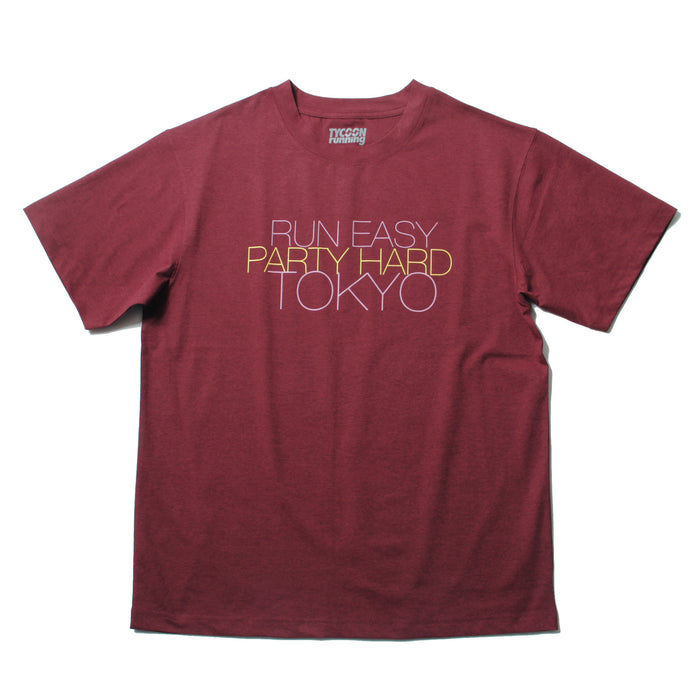 TYCOON_REPH T-SHIRT - Burgundy