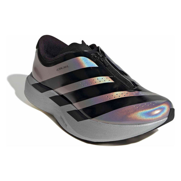 adidas adizero Evo SL ZIP-UP W(KH7788) - Silver Metallic / Core Black / Halo Silver