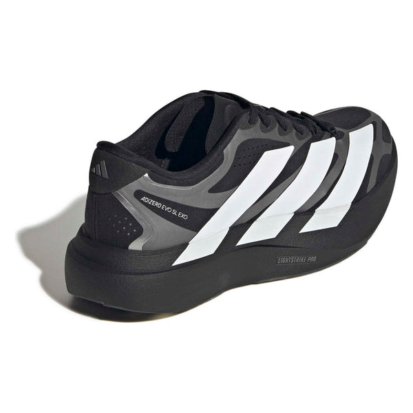 adidas ADIZERO EVO SL EXO W(KI4783) - Core Black / Cloud White / Iron Metallic