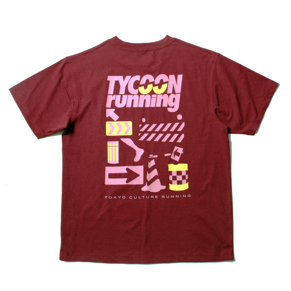 TYCOON_REPH T-SHIRT - Burgundy