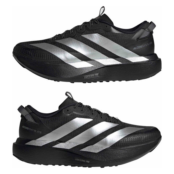 adidas ADIZERO EVO SL ATR M(KK2683) - Core Black / Silver Metallic / Grey Five