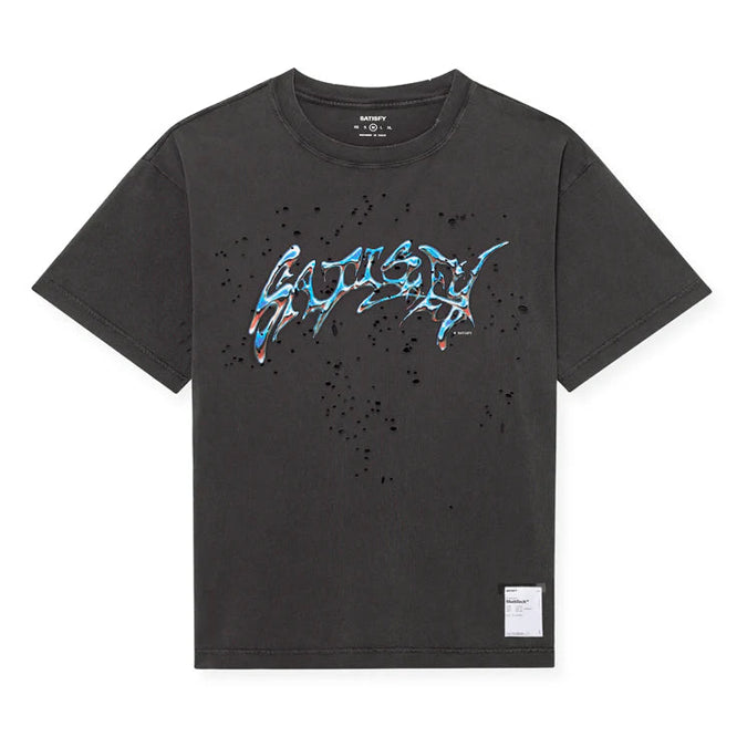 MothTech T-Shirt(11006-AB-ASA) - Aged Black