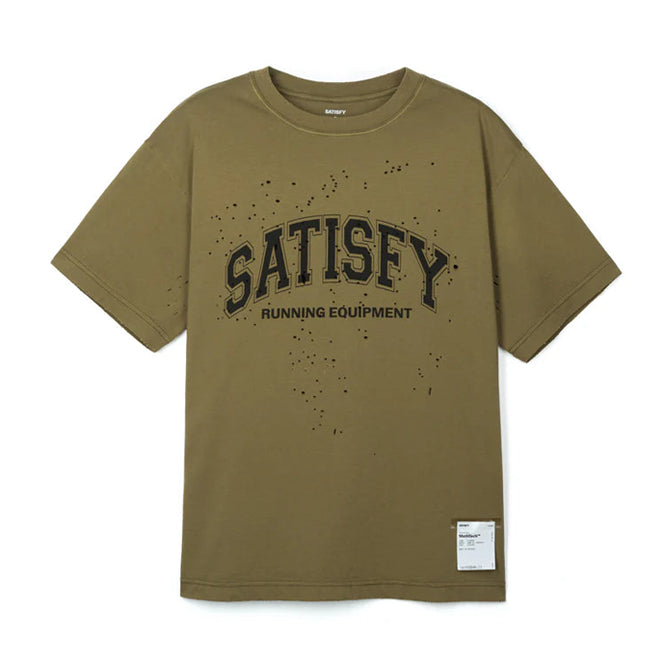 SATISFY MothTech T-Shirt(11006-SBMO-SAC) - Sun Bleached Military Olive