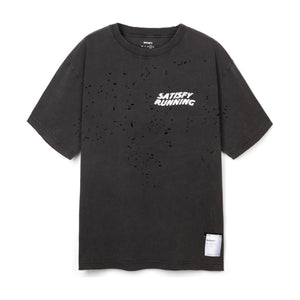 SATISFY MothTech T-Shirt(11006-00A08) - Aged Black WA