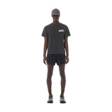 SATISFY MothTech T-Shirt(11006-00A08) - Aged Black WA