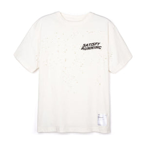 SATISFY MothTech T-Shirt(11006-11108) - Off-White WA