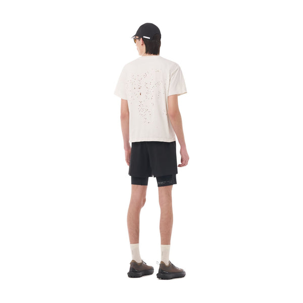 SATISFY MothTech T-Shirt(11006-11108) - Off-White WA