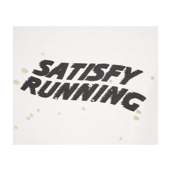 SATISFY MothTech T-Shirt(11006-11108) - Off-White WA