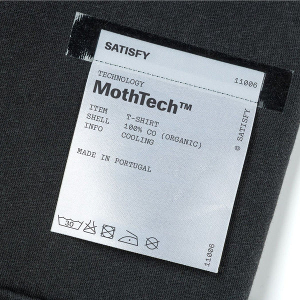 SATISFY MothTech T-Shirt(11006-00A35) - Aged Black Eagle