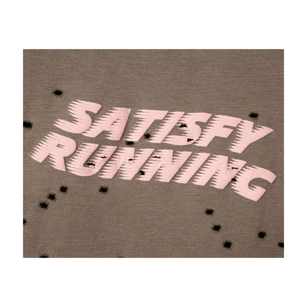 SATISFY MothTech T-Shirt(11006-981E8) - Sun Bleached Rain Drum