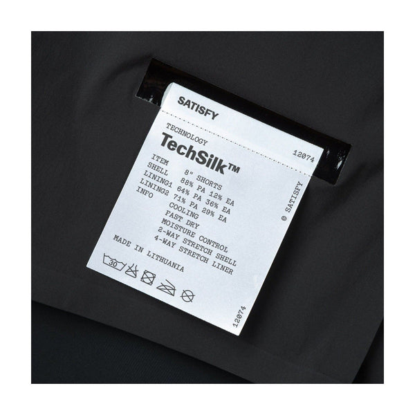 SATISFY TechSilk 8 Shorts(12099-00000) - Black