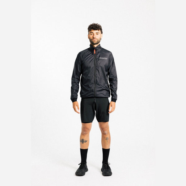 CHANCE AROW Windbreaker - Black