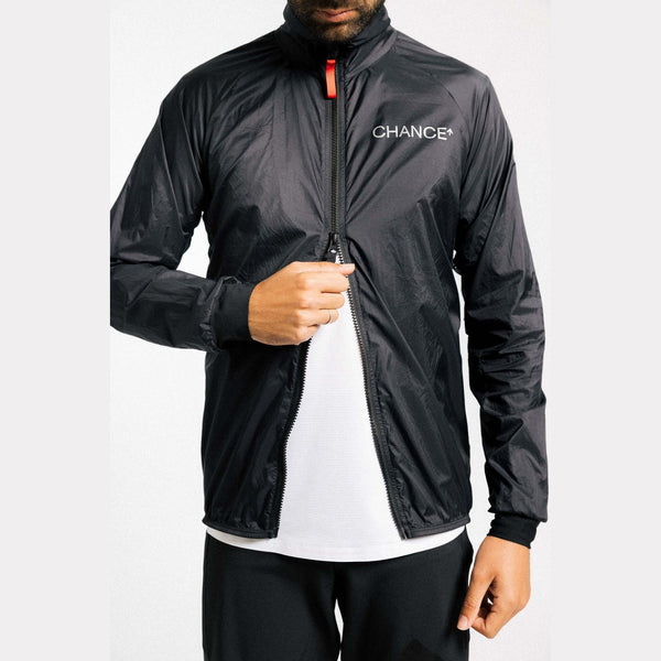 CHANCE AROW Windbreaker - Black