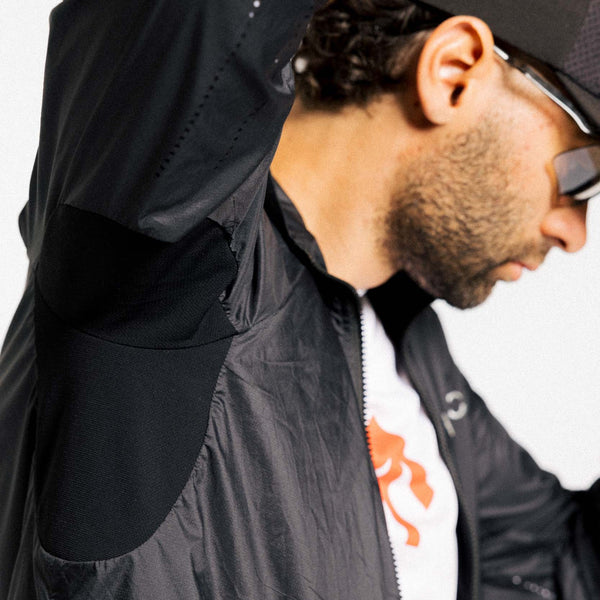 CHANCE AROW Windbreaker - Black