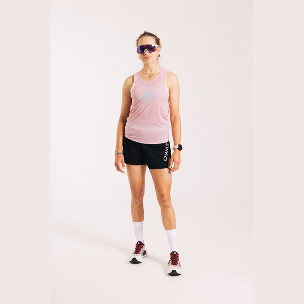 CHANCE AROW Singlet - Blossom and Chrome