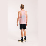 CHANCE AROW Singlet - Blossom and Chrome