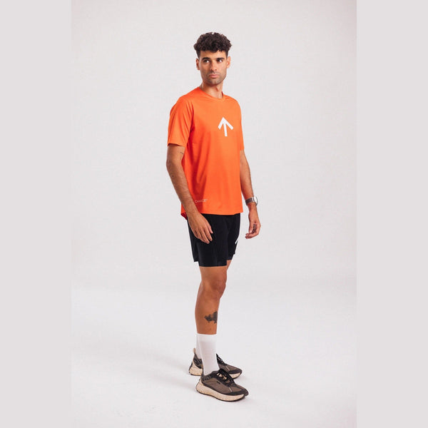 CHANCE AROW Lightweight T Shirt V2 - Ordance Orange/White