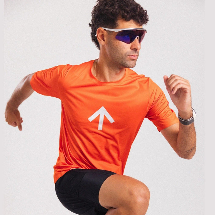 CHANCE AROW Lightweight T Shirt V2 - Ordance Orange/White