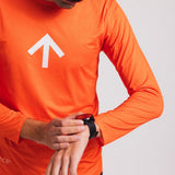 CHANCE AROW Lightweight LS Shirt V2 - Ordance Orange/White