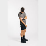 CHANCE Performance Merino Tee - Slate Grey/White