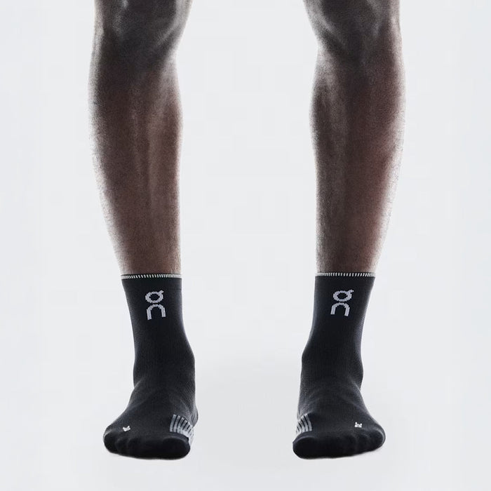 Performance Run Sock Mid(2UF10050106) - Black | Eclipse