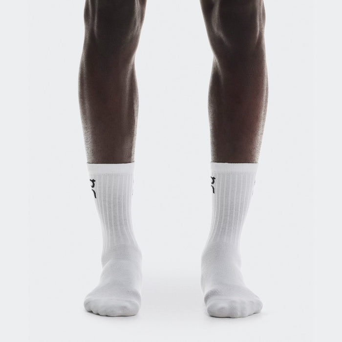 Logo Sock High 3P(2UF10310069) - White