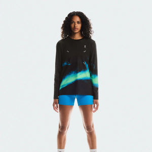 On Pace Mesh Long-T(1WF11043398) - Black | Horizon