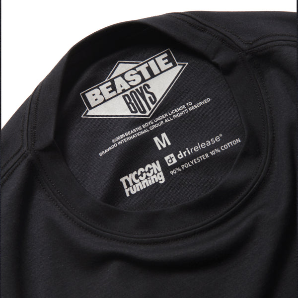 BEASTIE BOYS-TYCOON Tee(TRG-ST001B) - BLACK