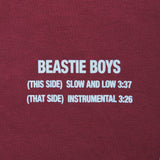BEASTIE BOYS-TYCOON Tee(TRG-ST001B) - MAROON