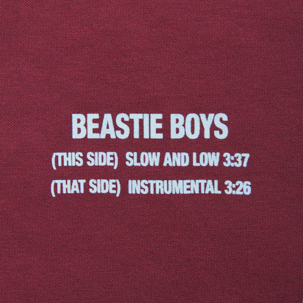 BEASTIE BOYS-TYCOON Tee(TRG-ST001B) - MAROON