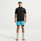 Nike AS M ACG AIREEZ BTN SS(IQ4919) - BLACK/SUMMIT WHITE