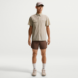 Nike AS M ACG AIREEZ BTN SS(IQ4919) - CREAM II/SUMMIT WHIT