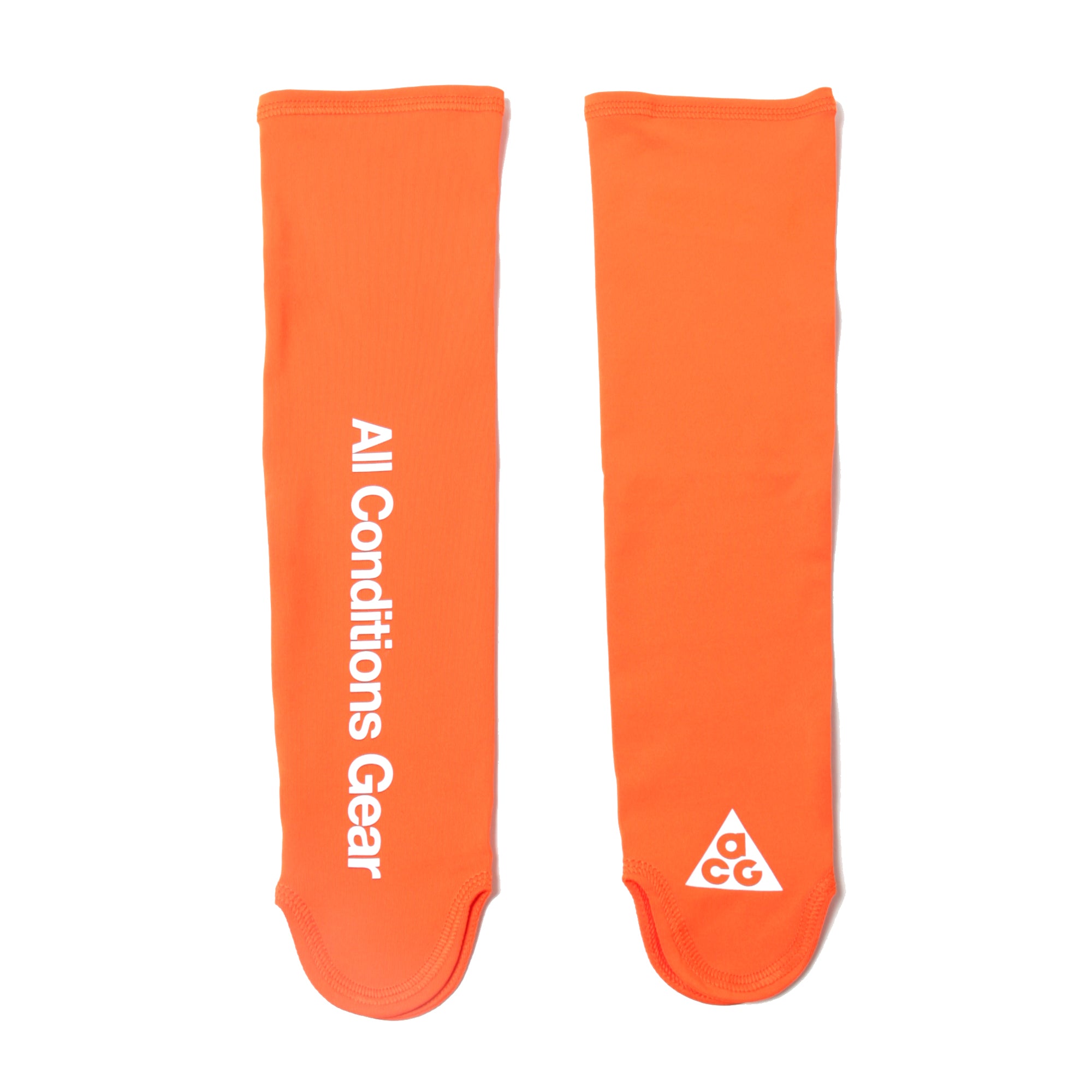 ナイキ NIKE ACG UVクーリングスリーブス アームカバーグレー、オレンジ Nike ACG UV Cooling Sleeves(RN9007) - ORANGE | TYCOON running