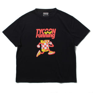TYCOON running original Tee(TRG-ST002) - BLACK